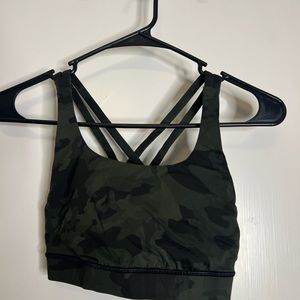 Camo energy bra